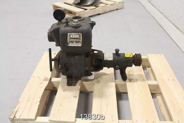 Used Gorman Rupp 12B9B Trash Pump, 2x2 #13830