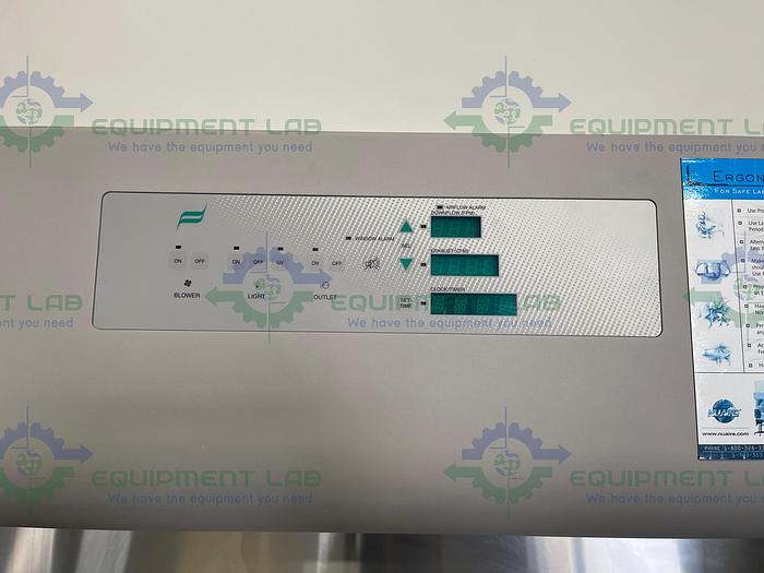 Used Nuaire NU-430-600 Class II B2 Biological Safety Cabinet 115V