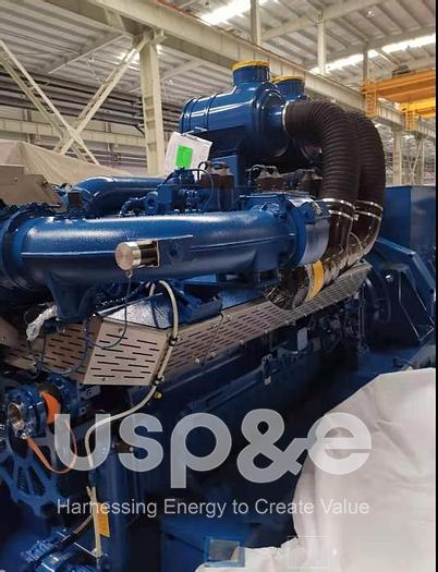 Used 0.80 MW 2018 New MWM TCG2016V16 Natural Gas Generator Sets