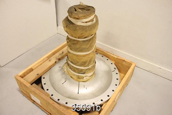 Unused Beloit 36" Dryer Can Head, Back, 75 PSI, 32F #35091