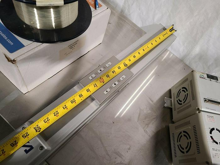 Used Linear Actuator AI IS-S-X-M-8-60-400 Intelligent Actuator 16" Length