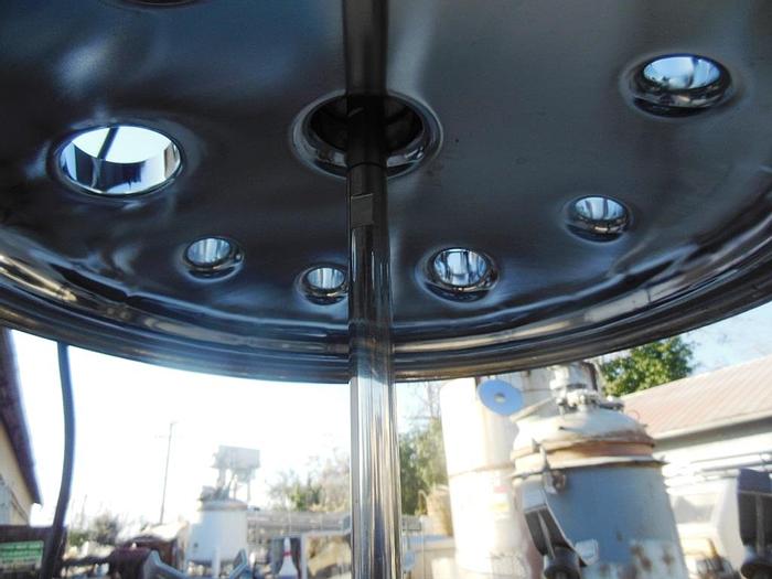 Used Tank, 66 Gallon, 316L Stainless Steel,  Agitated, Jacketed, 50 PSI, DCI, #L742357