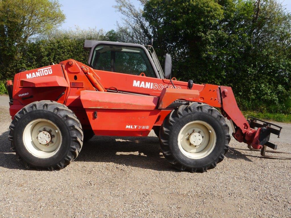 Used Manitou MLT 728 Turbo Telehandler