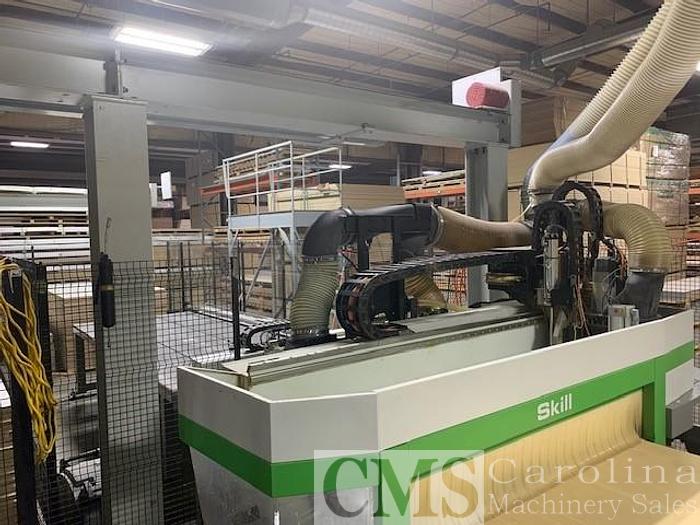 Used 2013 Biesse Winstore, Rear Load Panel Saw & CNC Router Package