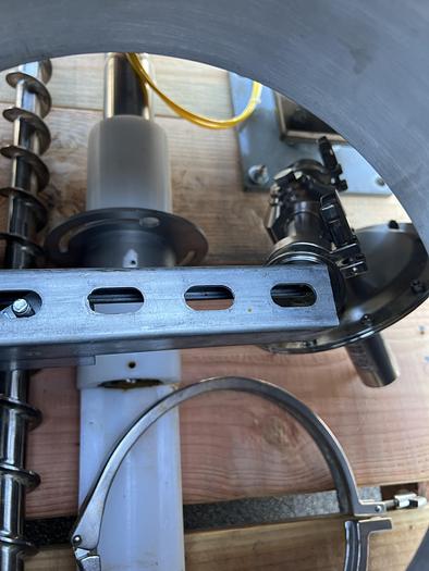 Used Feeder, Screw, 2" x 60", S/St, Schenk, Loss-in-Weight #S744835