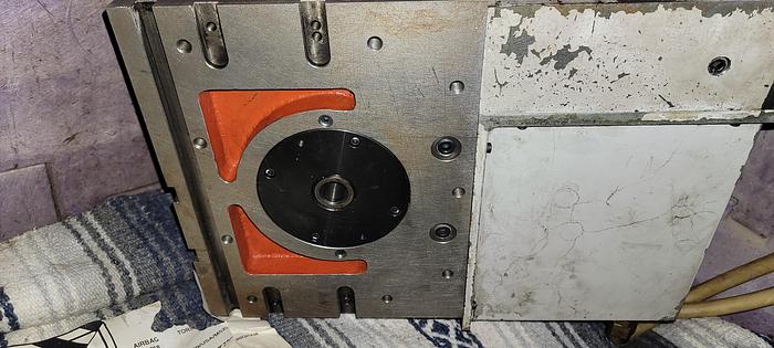 Used MATSUMOTO ROTARY TABLE INDEXER, MDE 150R-31 16" diameter 17 &7pin connectors(206p)