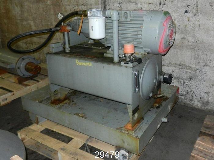 Used James Brinkley 72x60 Roll Splitter, 6' Guillotine Blade #29479