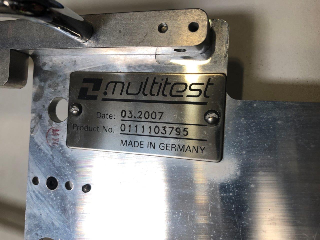 Used Multitest CK MLF7 SC VAC TS MT99x8 Test handler Change Kit