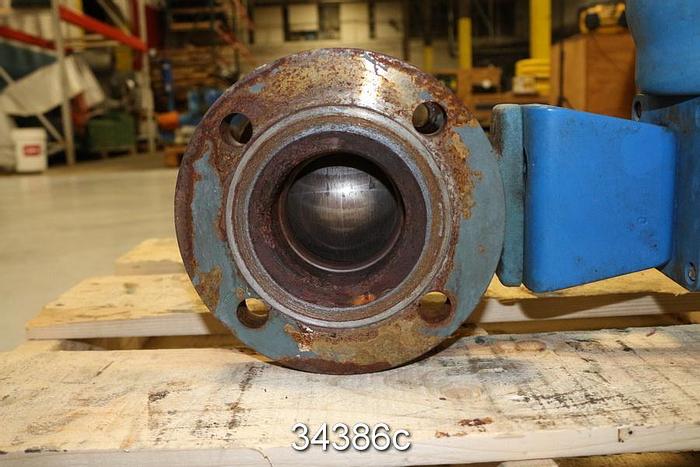 Used Neles RC21B03QCJDV 3" V-Ball Control Valve #34386