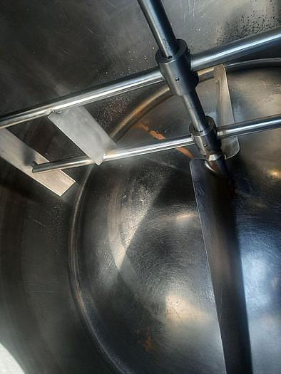 Used 600 GALLON ST. REGIS MIX TANK - S/S - JACKETED