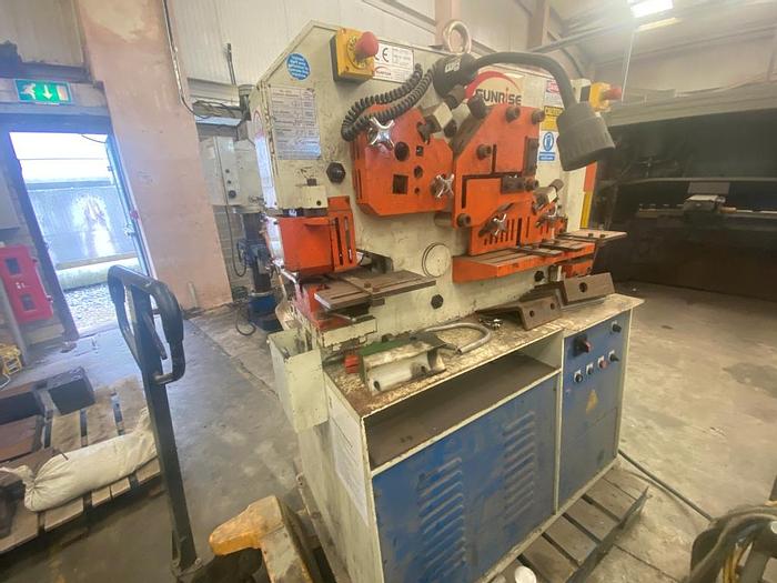 Used 2010 Sunrise IW-60H Hydraulic Ironworker/Steelworker/Metalworker