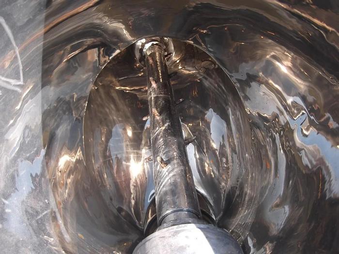 Used Mixer, V-Type, 1 CF, S/st, PK, Intensifier Bar, #S740041