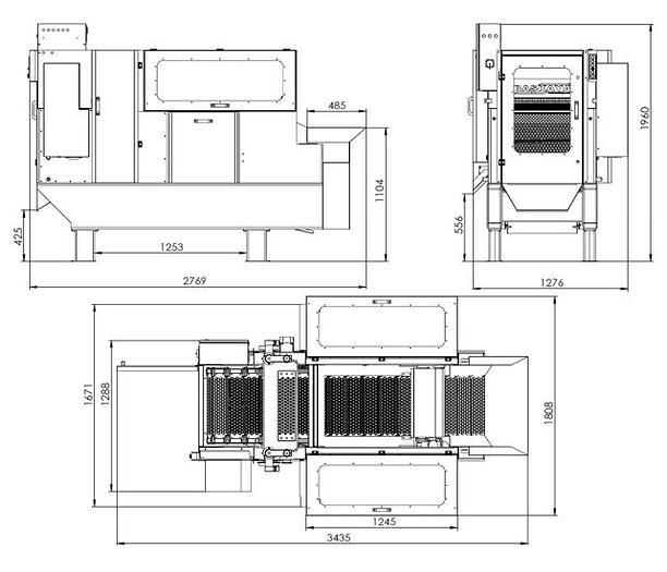 Entsteinmaschine für Kirschen, Fabrikat Baskaya, Modell BM - CC-IA, Bj. 2020