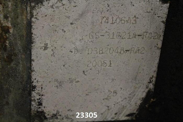 Used Hoffman 6S-31621A-RA2 Hoffman Blower; 8". Inlet, 8". Outlet #23305