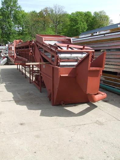 Gebraucht Selektivförderer (Transporter) mit Rollenband für Gemüse und Obst