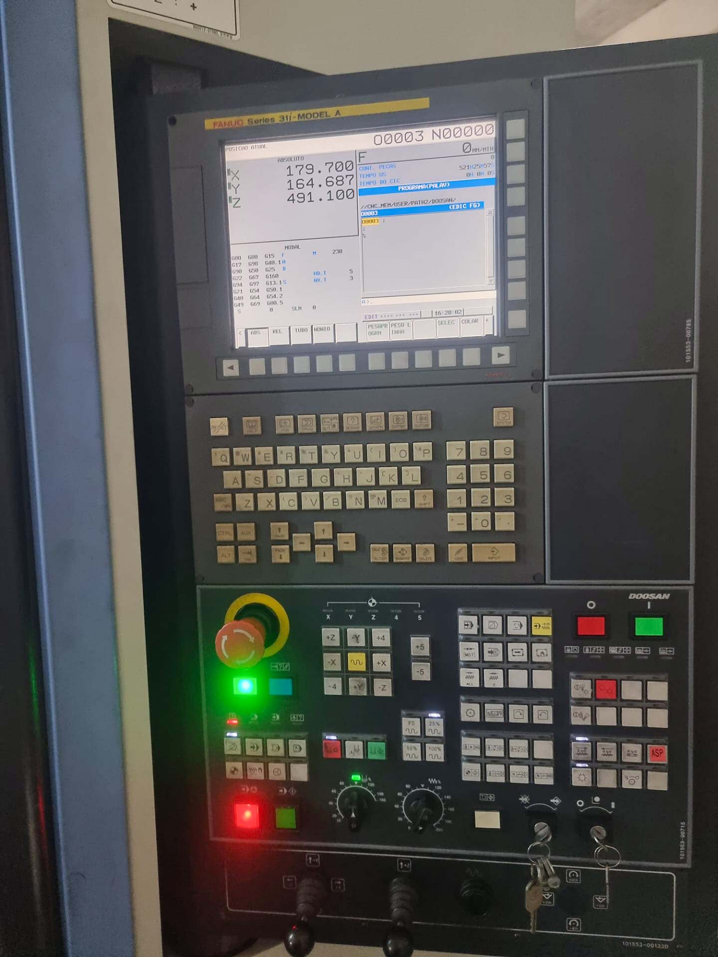 Used Doosan NX5500 II - Vertical Machining Center - 2015