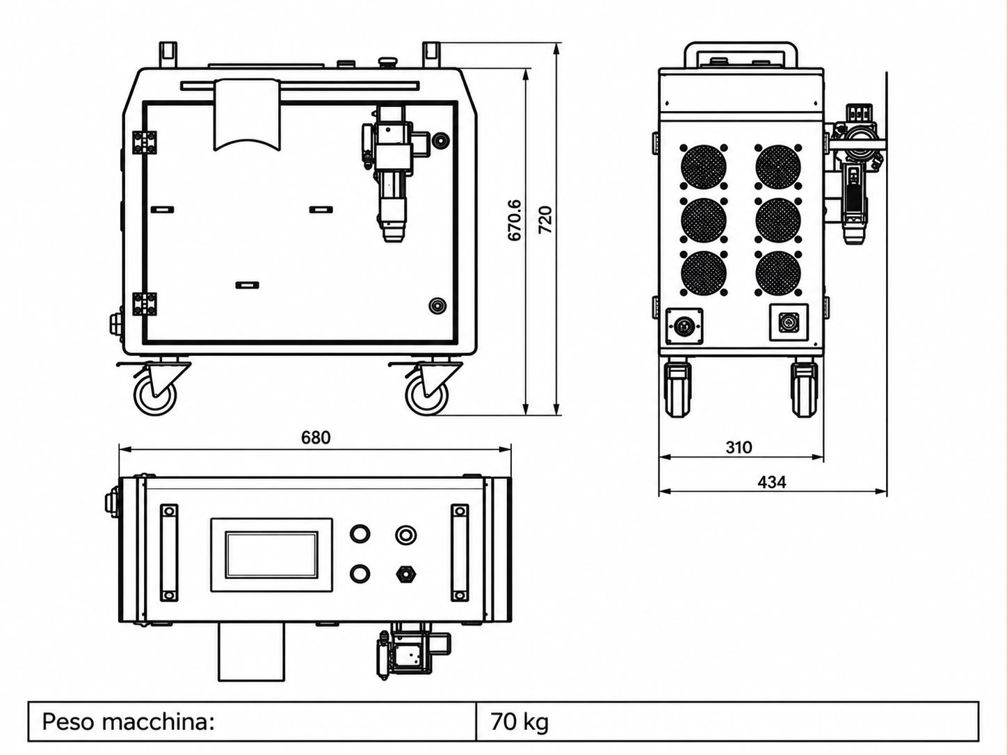 LASER CLEANING LC-P-500A