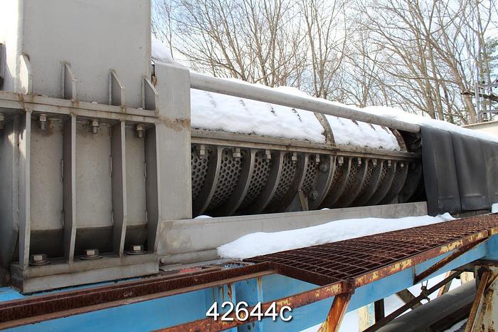 Used Dupps 2420 Dewatering Screw Press For Sludge #42644