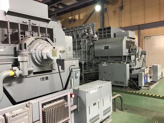 Used Niigata 18V22AG gas generator two sets in excellent working condition.