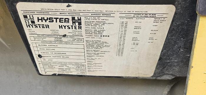 Used Hyster Forklift H60XM