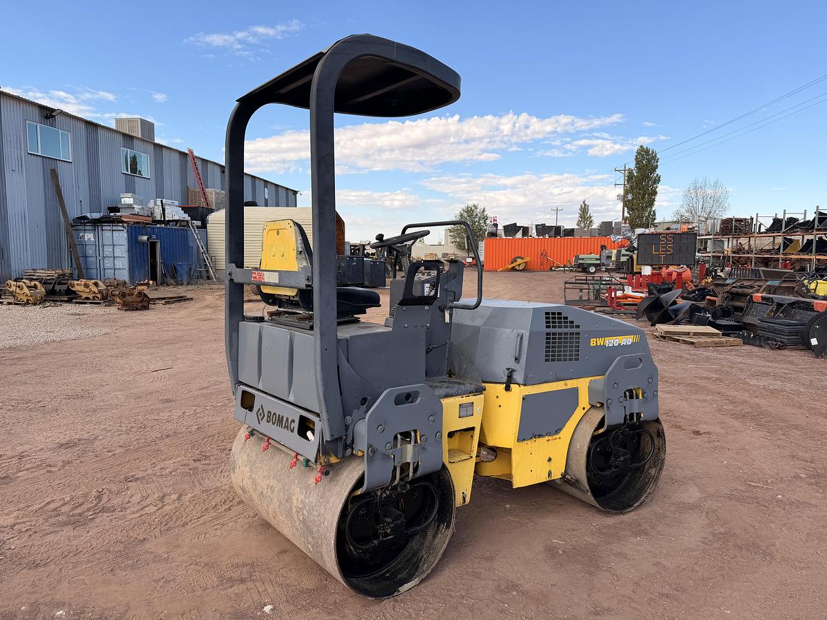 Used 2004 48" Bomag Double Drum Roller