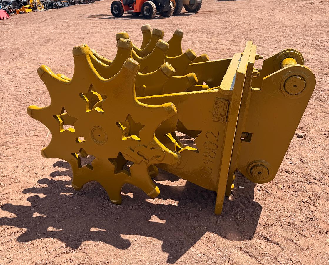 Used 27" Excavator Compaction Wheel 