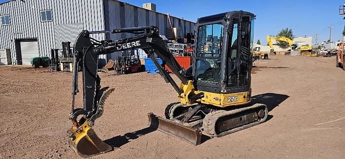 Used 2010 John Deere 27D Mini Excavator