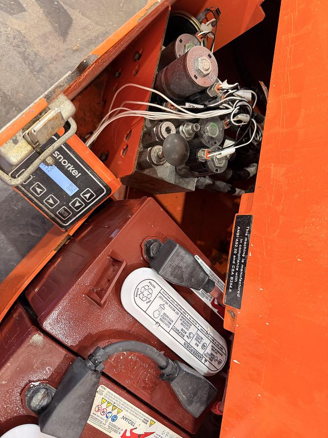 Used 2019 Snorkel S3226E Scissor Lift