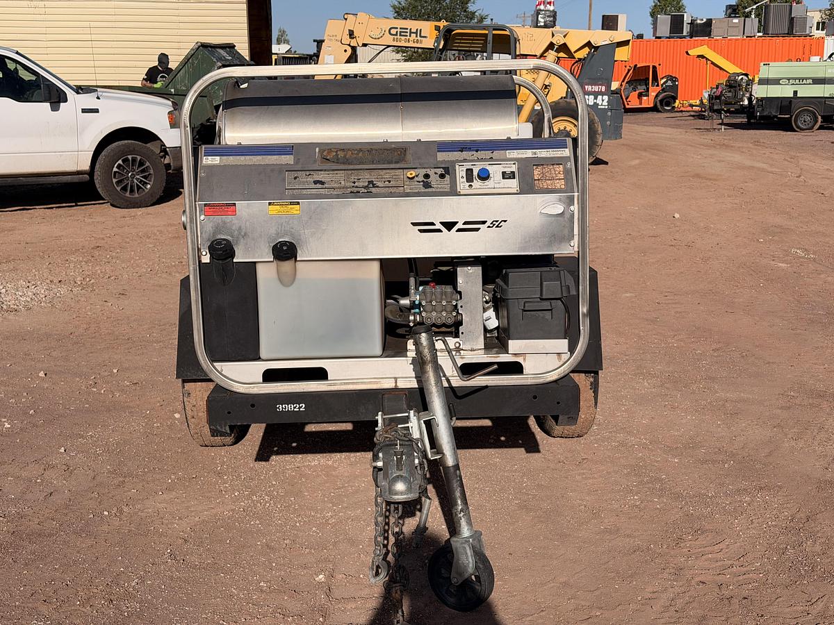 Used Hot Water Pressure Washer Trailer