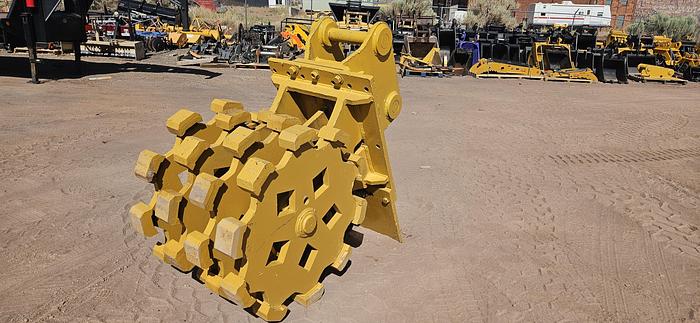 Used 30" Wide Excavator Compaction Wheel