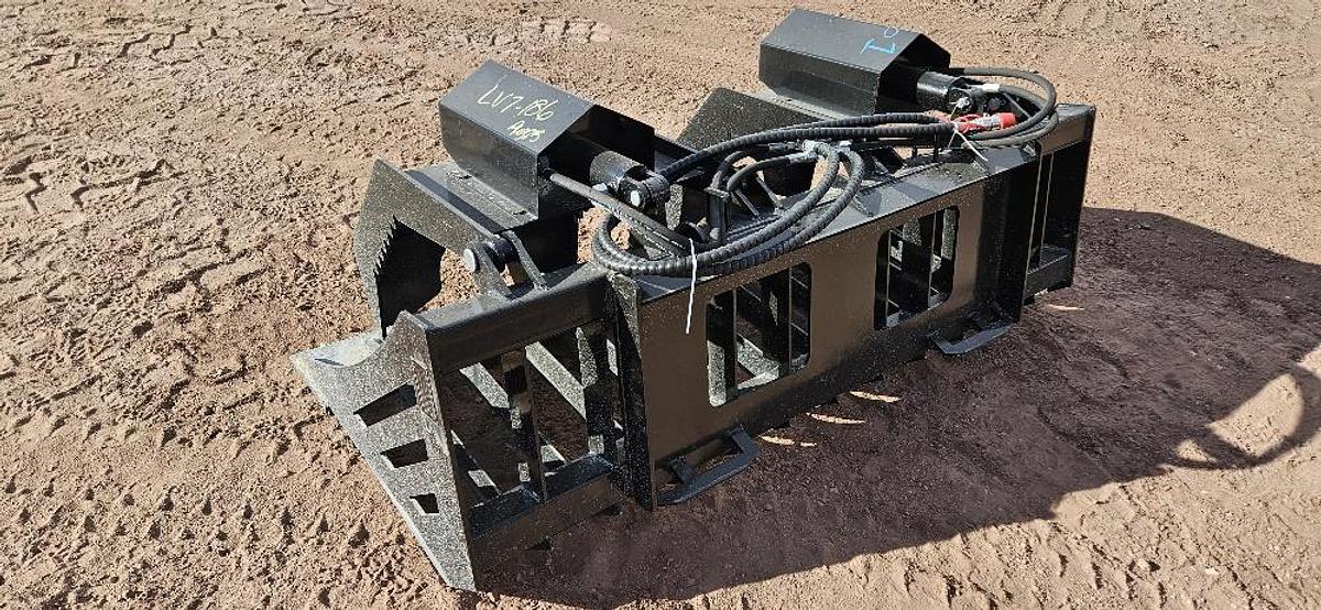 72" Skid Steer Grapple Bucket