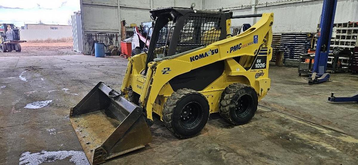 Used 2007 Komatsu SK1026 Skid Steer