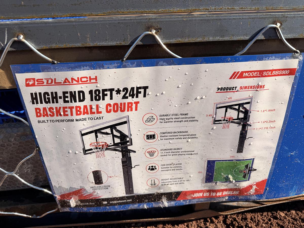 Used 18'x24' Basketball Court