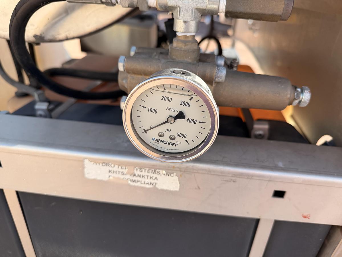 Used Hot Water Pressure Washer Trailer