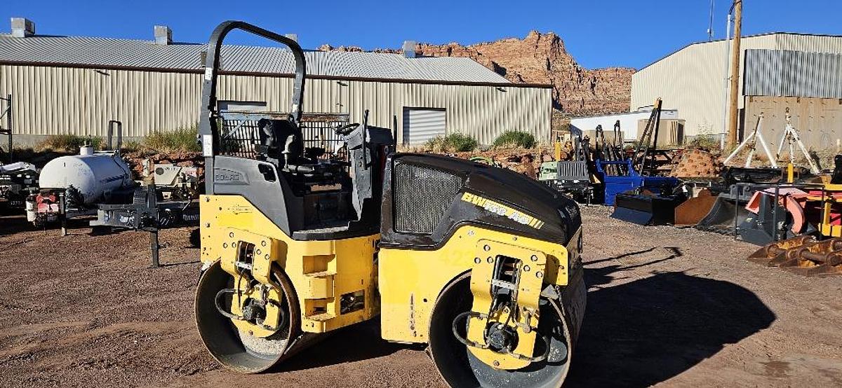 Used 2013 Bomag BW138 Dubble Drum Roller Compactor