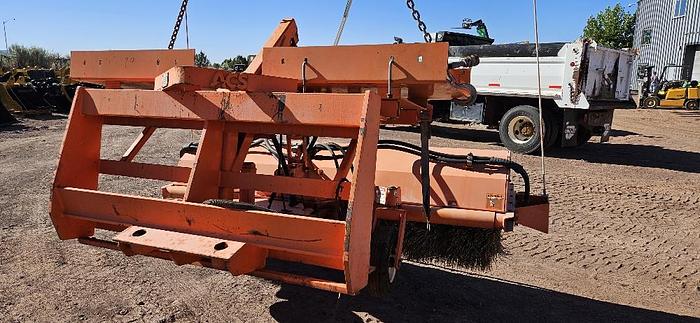 Used CASE Loader Broom Attachment