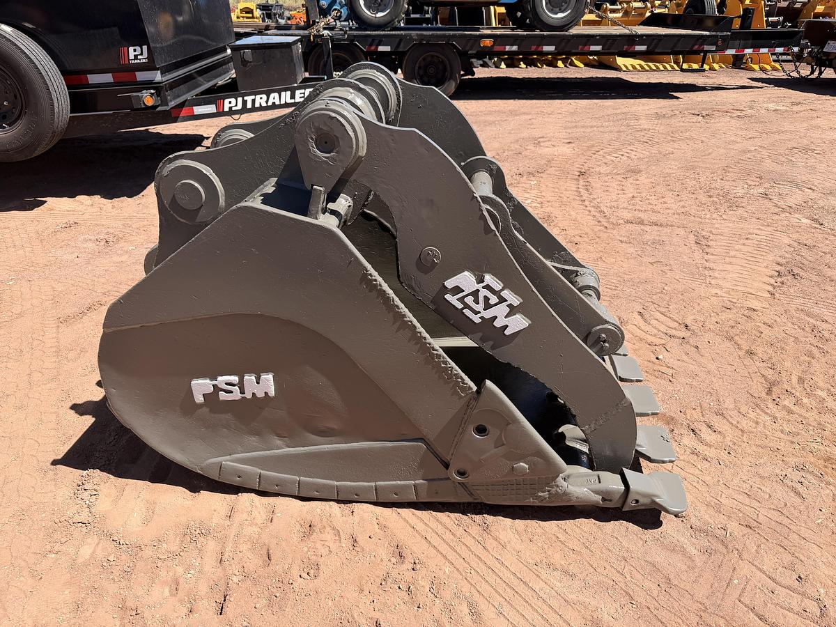 Used Excavator Progressive Link with Cylinder and 37" Bucket