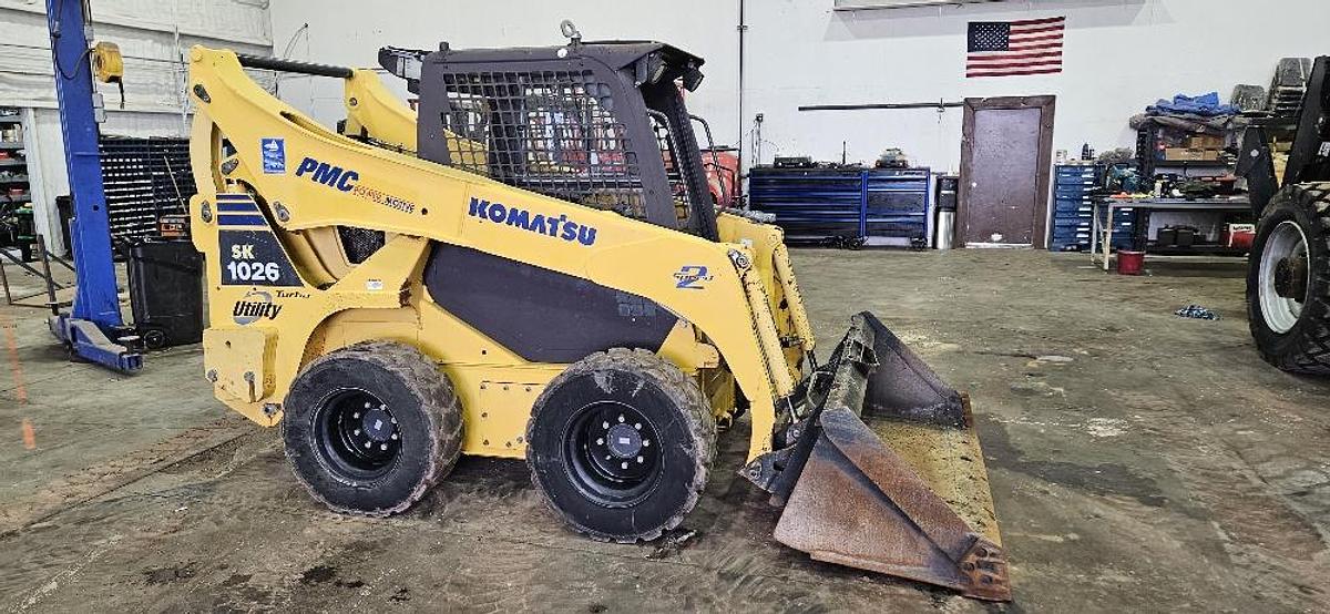Used 2007 Komatsu SK1026 Skid Steer