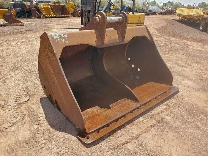 Used 85" Excavator Grading Bucket