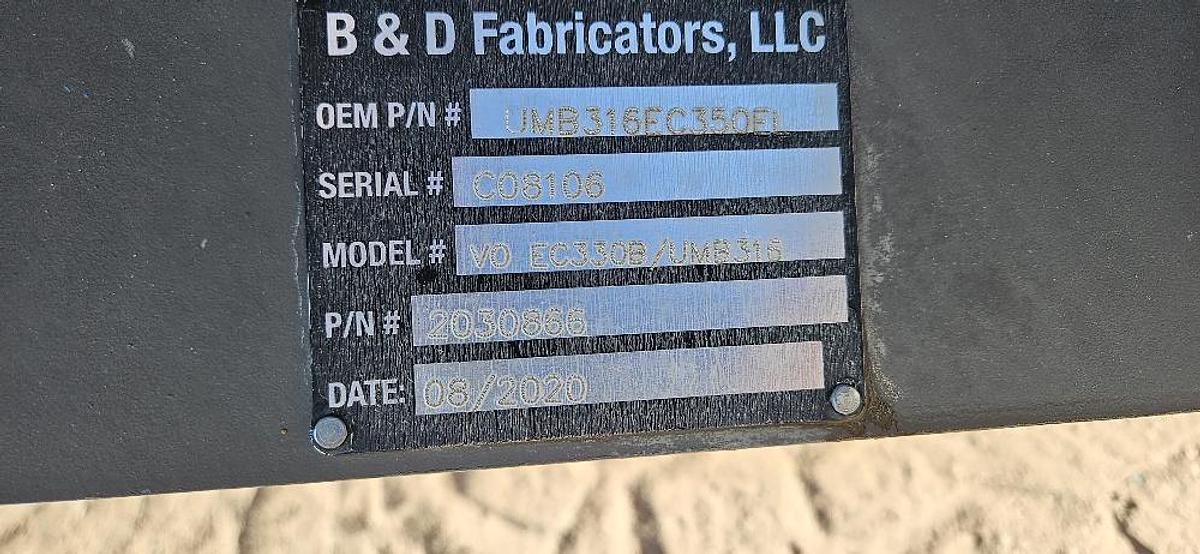 Excavator Compaction Plate