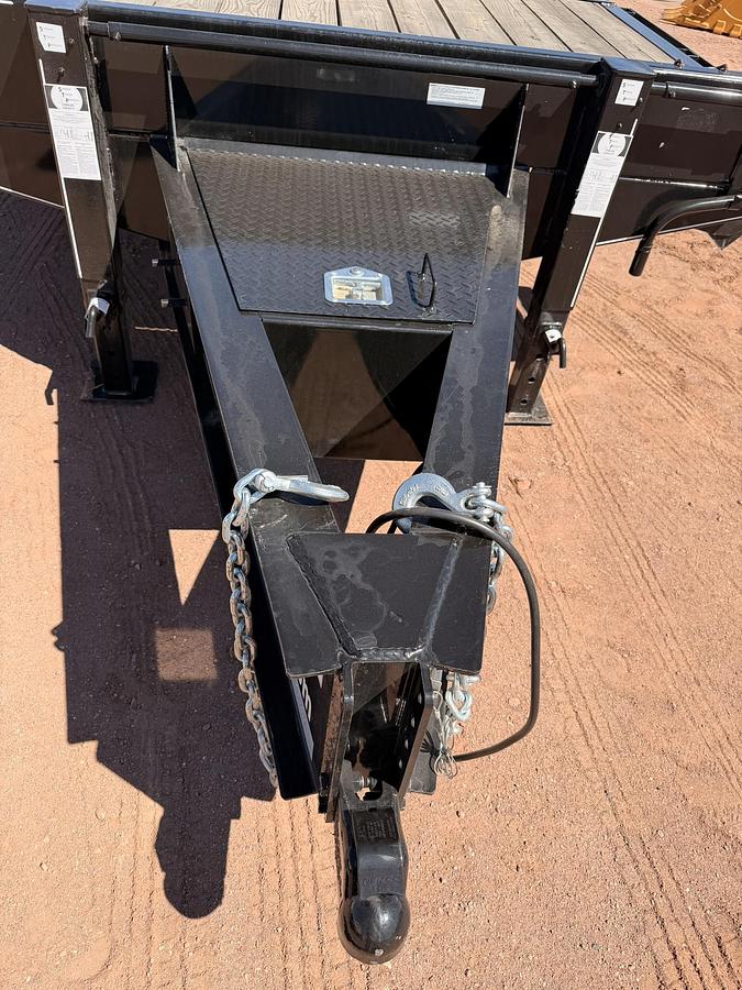 Used Delta Tilt Deck Equipment Trailer