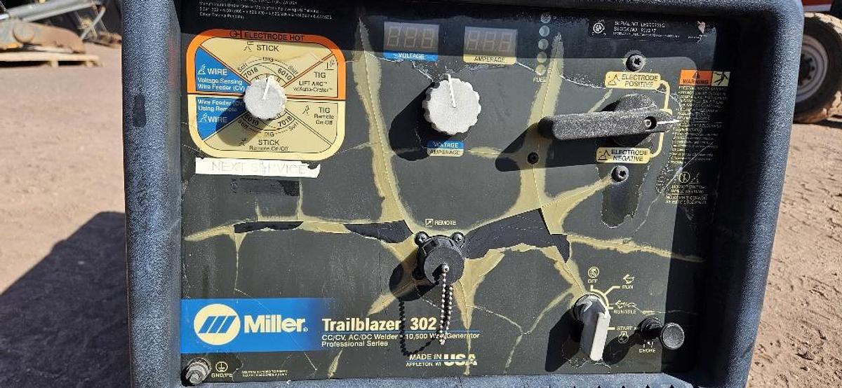 Used Miller Trailblazer 302 Welder Generator
