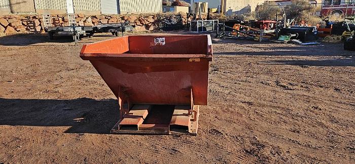 Used 57 inch Self Dumping Hopper