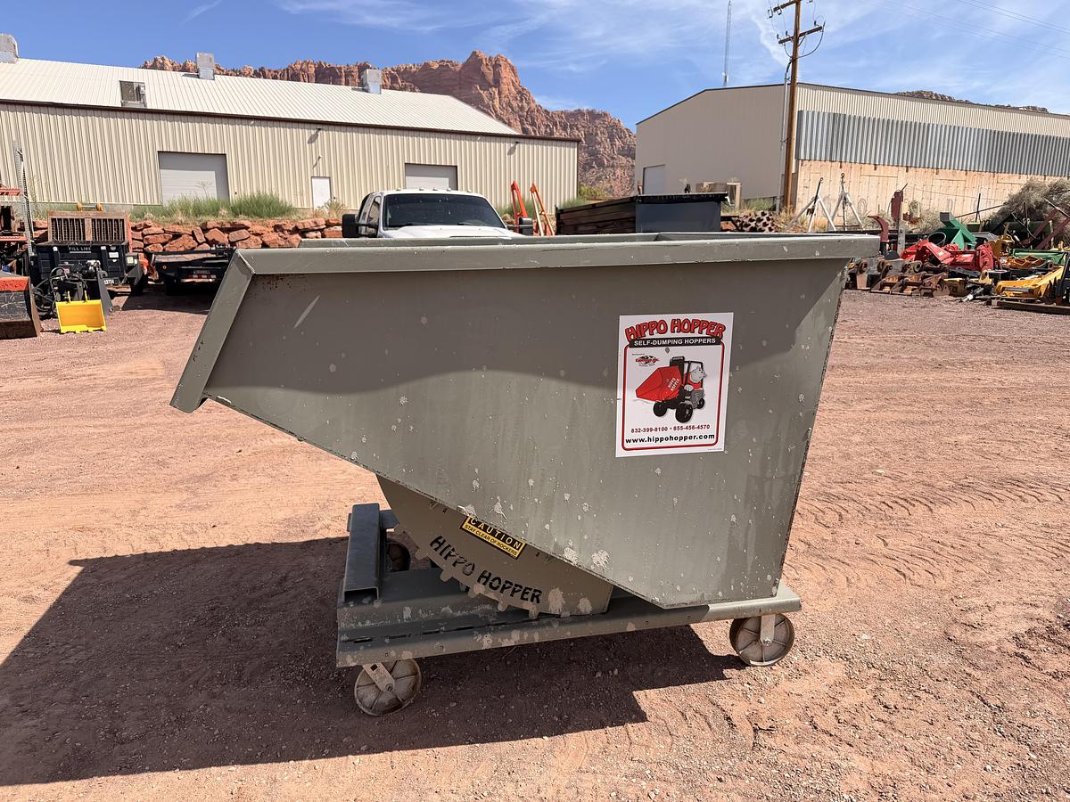 Used Forklift Dump Bin