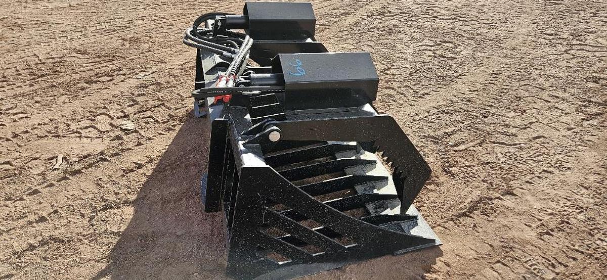 72" Skid Steer Grapple Bucket