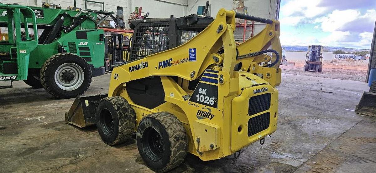 Used 2007 Komatsu SK1026 Skid Steer