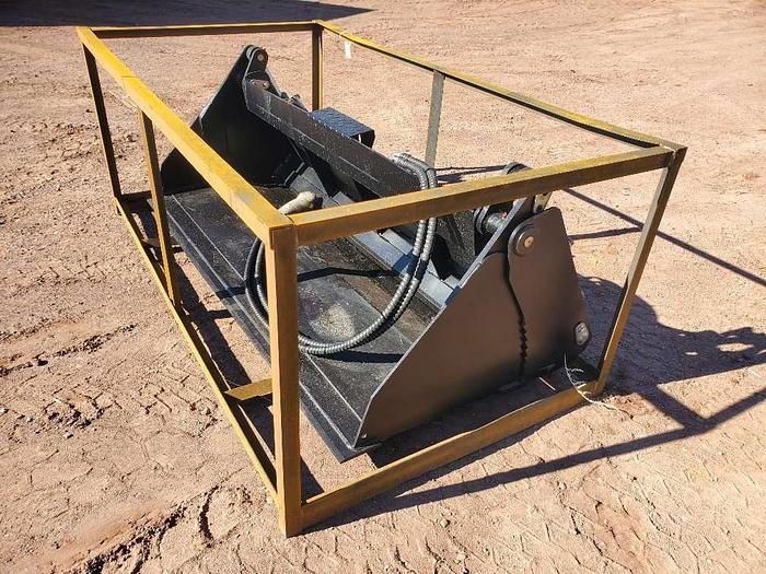 72" Four-Way Skid Steer Bucket