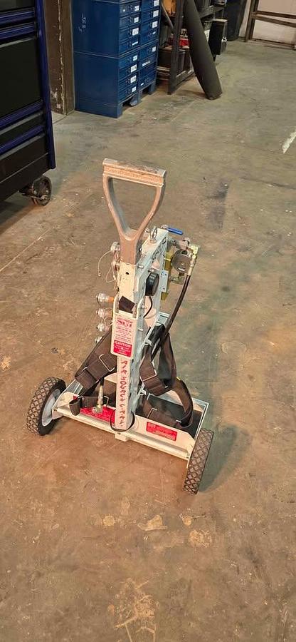 Used Dual Tank Supply Wheel Cart