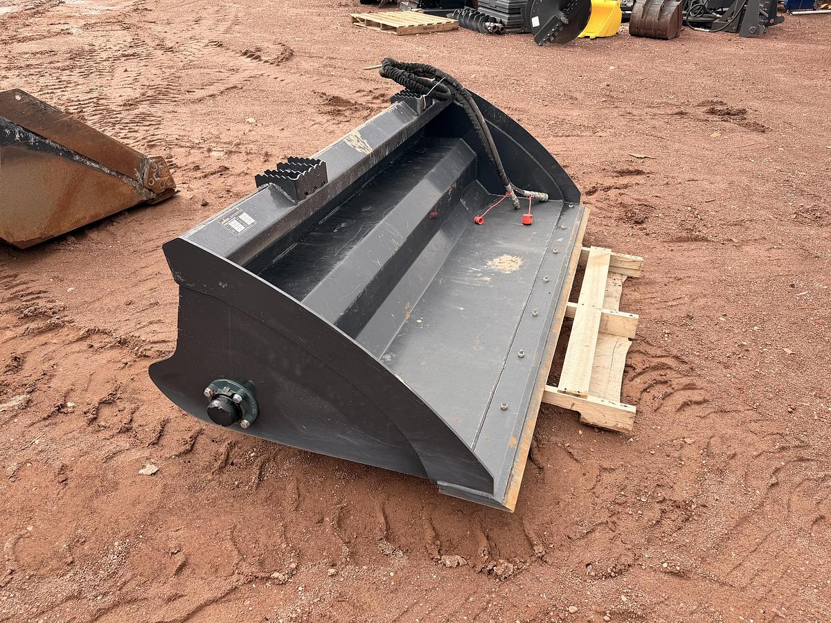 Used 72" Skid Steer Rake