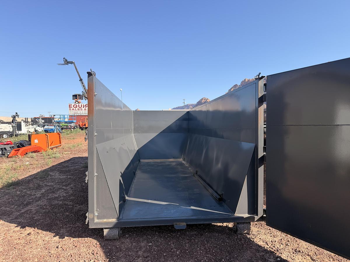 Roll-Off Dumpster-Gray